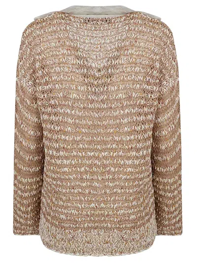 Cividini Beige Shirts In Sand