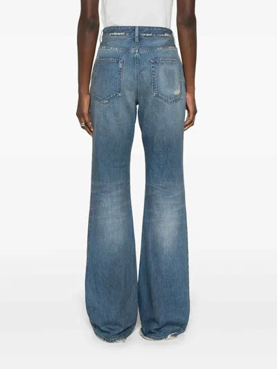 Ann Demeulemeester Jeans With Belt Loops In Blue