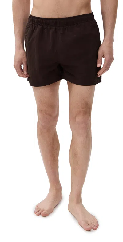 Auto-reply™ Solid Sebastian Swim Trunks 4 Driftwood
