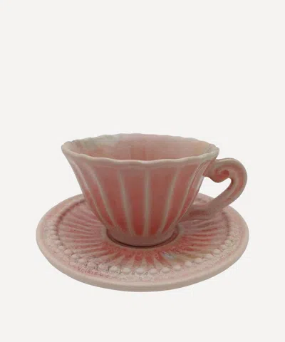 Vbc Scallop Teacup And Saucer