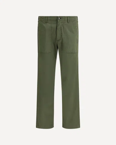 Cruna Cork Patch-pockets Trousers In Green