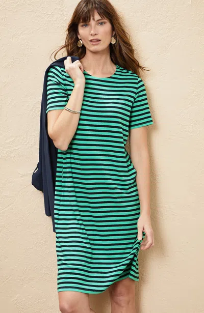 Jjill J.jill Wearever Crew-neck T-shirt Dress In Multi