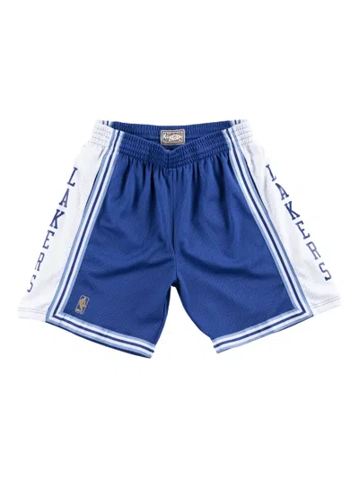 Mitchell & Ness Men's Mitchell Ness Royal Los Angeles Lakers Big Tall Hardwood Classics Team Swingman Shorts In Multi