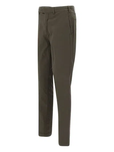 Devore Tailored Trousers In Green