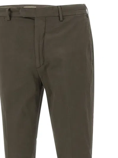 Devore Tailored Trousers In Green