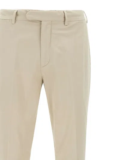 Devore Tailored Trousers In Neutral