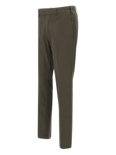 Devore Tailored Trousers In Brown