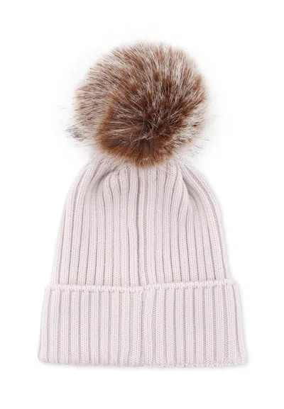 Moncler Wool Beanie With Pom Pom