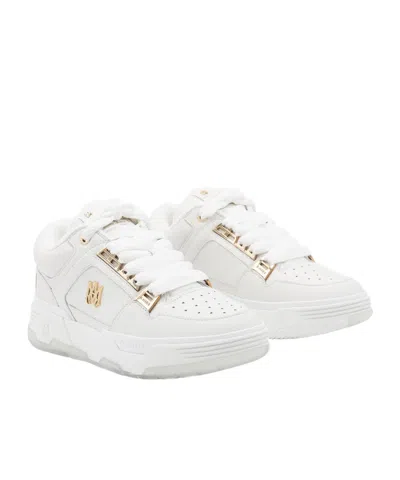 Amiri Men's Metallic Ma-1 Sneakers In Red