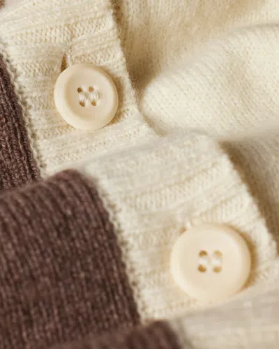 Paul Smith Knitwear With Ribbed Cuffs And Patch Pocket In Brown