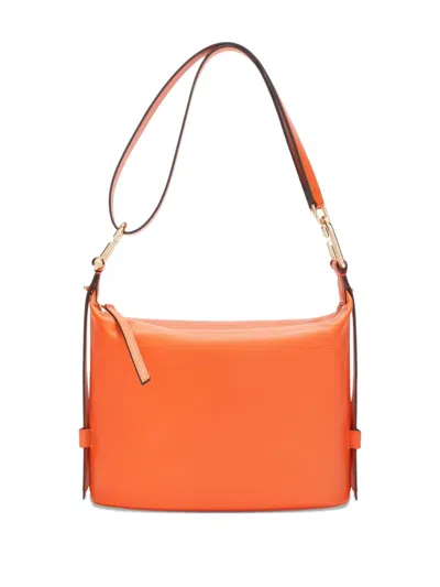 Furla Medium Nuvola Shoulder Bag In Orange