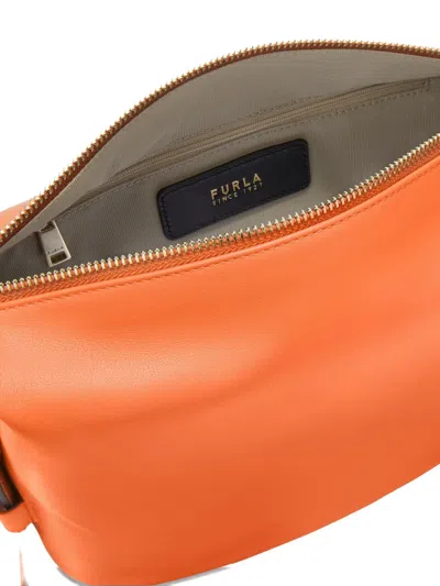 Furla Medium Nuvola Shoulder Bag In Orange