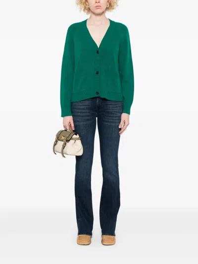 7 For All Mankind Denim Bootcut Jeans In Blue