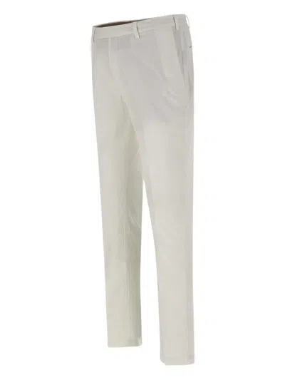Devore Tailored Trousers In White