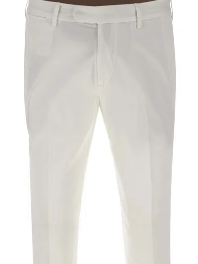 Devore Tailored Trousers In White