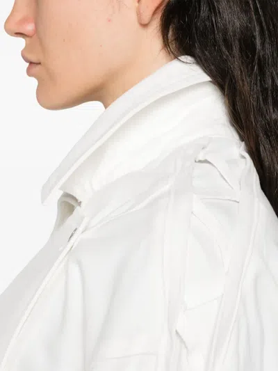 Iro Cotton Jacket In White
