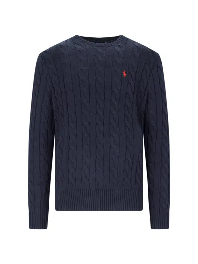 Polo Ralph Lauren Pony Sweater In Blue