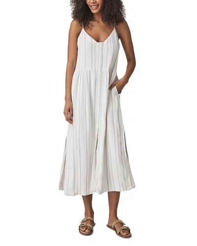 Splendid Gabrielle Mixed Stripe Sundress In White