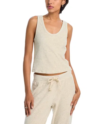Perfectwhitetee Cruise Terry Tank Top In Neutral