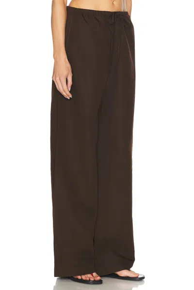 Sprwmn Baggy Easy Pant In Americano In Brown