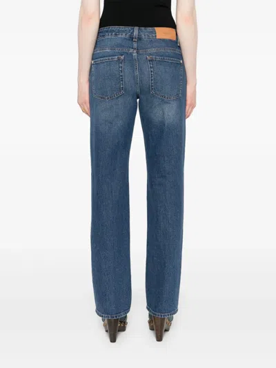 7 For All Mankind Cotton Denim In Blue