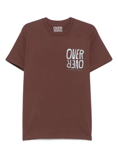 Over Over Cotton T-shirt In Brown