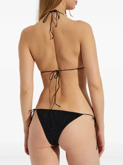 Oseree Oséree Bikini Set With Applique In Black