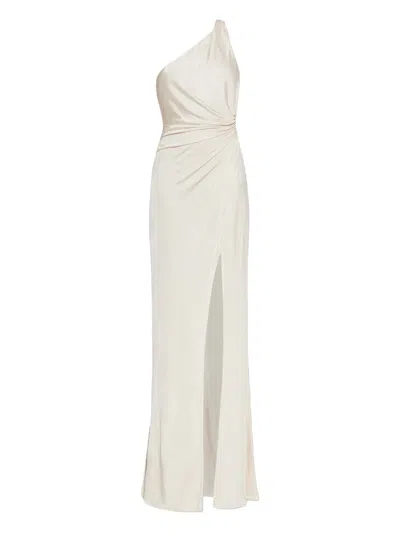 Tom Ford Asymmetrical Draped Gown In White