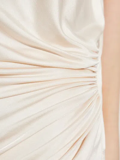Tom Ford Asymmetrical Draped Gown In White