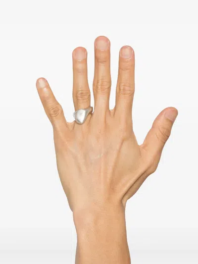 Leon Emanuel Blanck Liquid Ring In Metallic