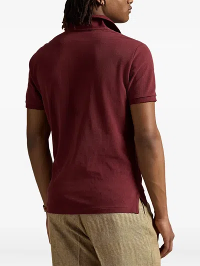 Polo Ralph Lauren Cotton Polo Shirt In Red
