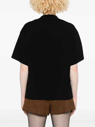 Max Mara Studio Sweaters In Black