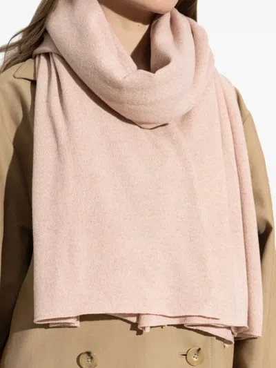 Jil Sander Cashmere Scarf In Pink