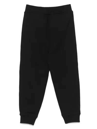 Burberry Jackson Check Trim Cotton Jogging Pants