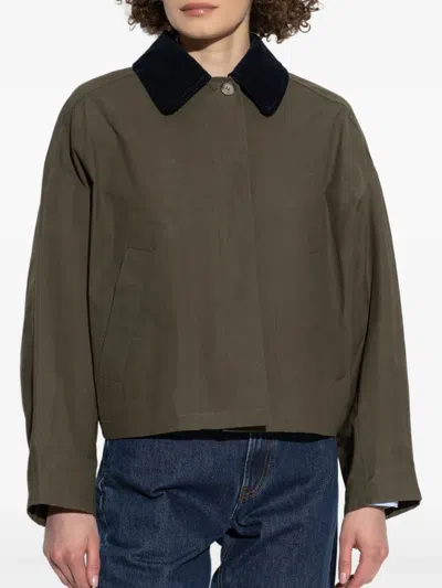 Apc A.p.c. "becca" Jacket In Green