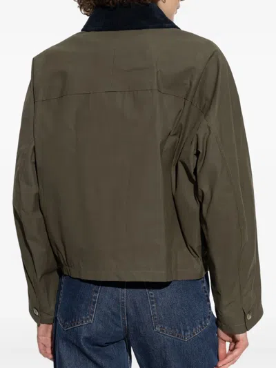 Apc A.p.c. "becca" Jacket In Green