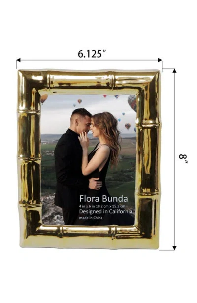 Flora Bunda Bamboo Ceramic Picture Frame