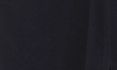 Marina One-shoulder Front Twist A-line Gown In Black