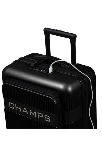Champs Onyx Ii 3-piece Hardside Luggage Set
