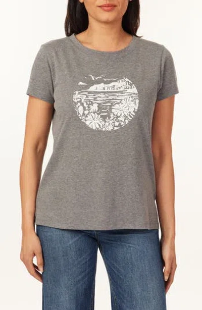 C&c California C & C California Julia Everyday Graphic T-shirt In Gray