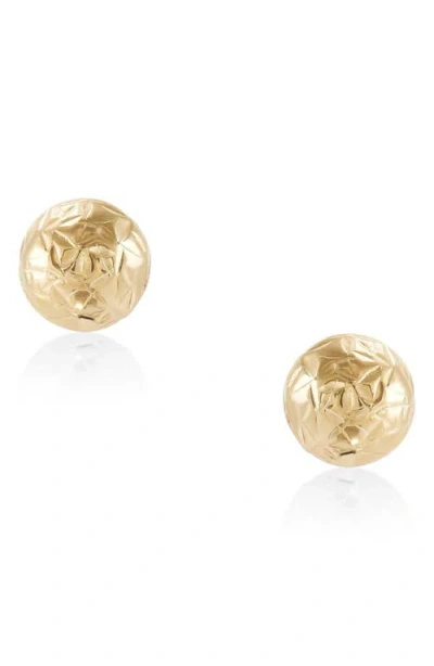 Frankie & Zoe High Polish Ball Stud Earrings