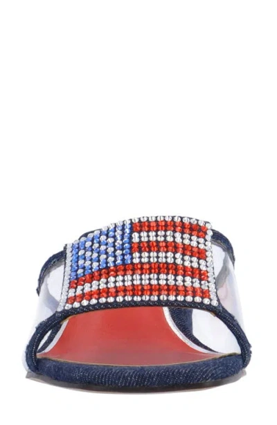 J. Reneé Spangle Block Heel Sandal