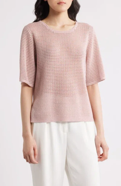 Kobi Halperin Crewneck Mesh-knit Sweater