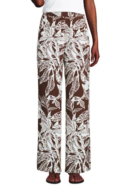 Lands' End Rayon High Rise Wide Leg Pants