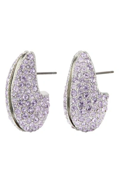 Tory Burch Wave Earrings In Metallic