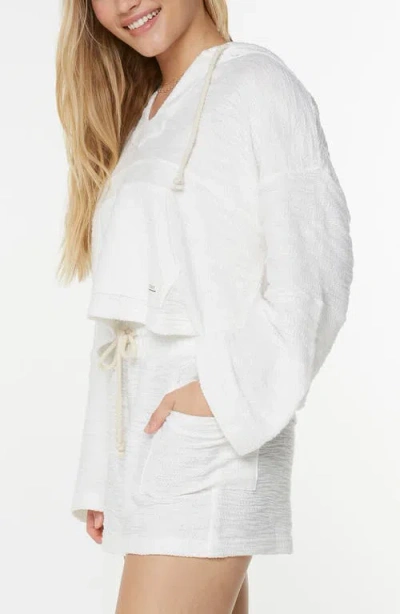 Roxy Rich Coast Hoodie In White