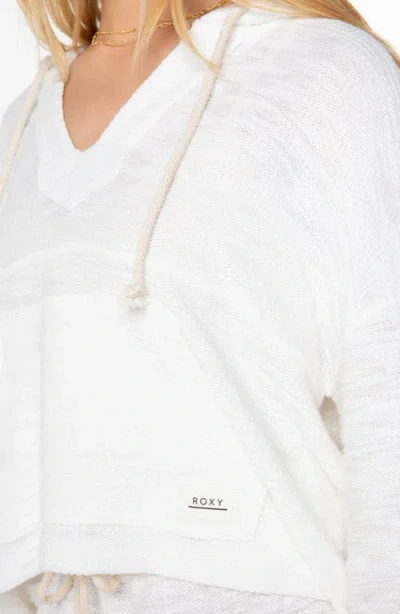 Roxy Rich Coast Hoodie In White