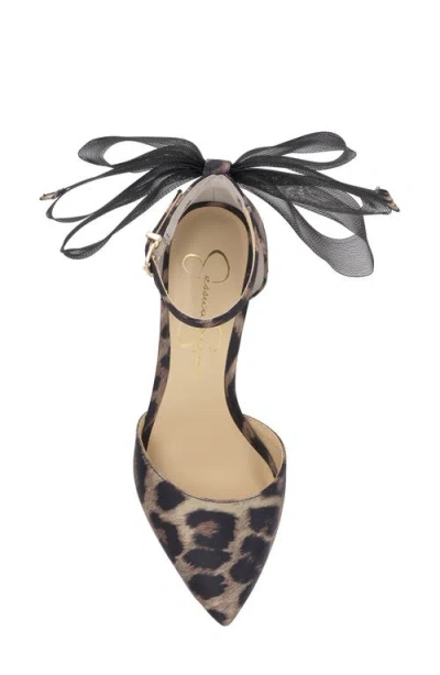 Jessica Simpson Phindies Ankle Strap Pointed Toe Pump