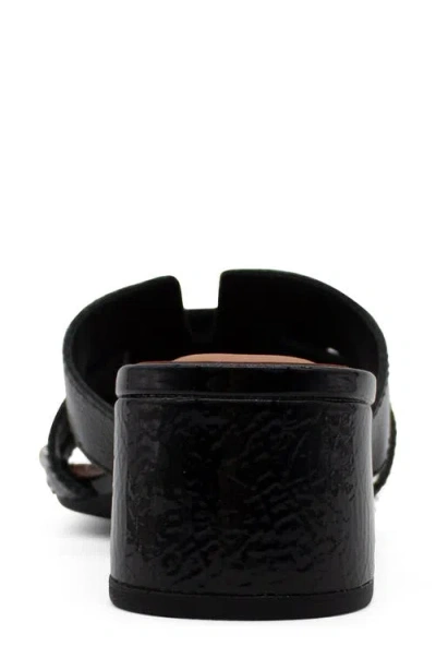 Bottero Studded Leather Slide Sandal