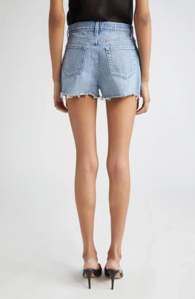 L'agence Clark High Rise Short In Blue